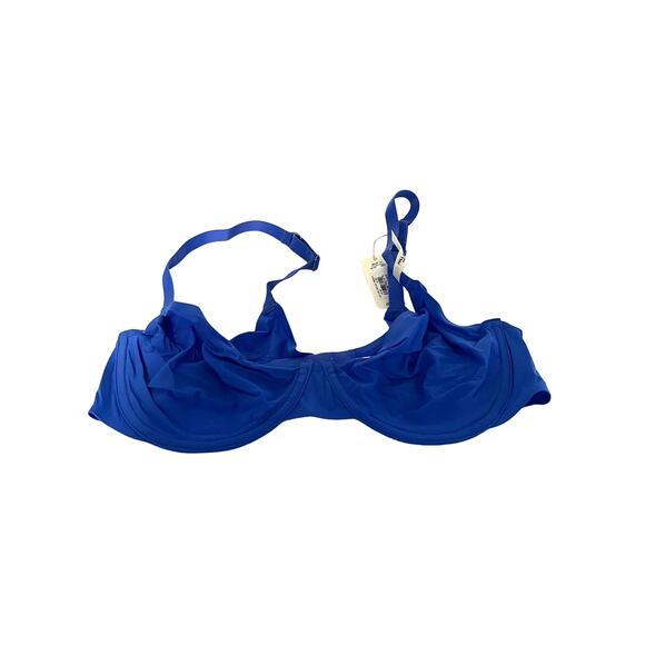 aerie Other - NWT Aerie Women's SMOOTHEZ Mesh Unlined Full Coverage Bra Blue Size 36C